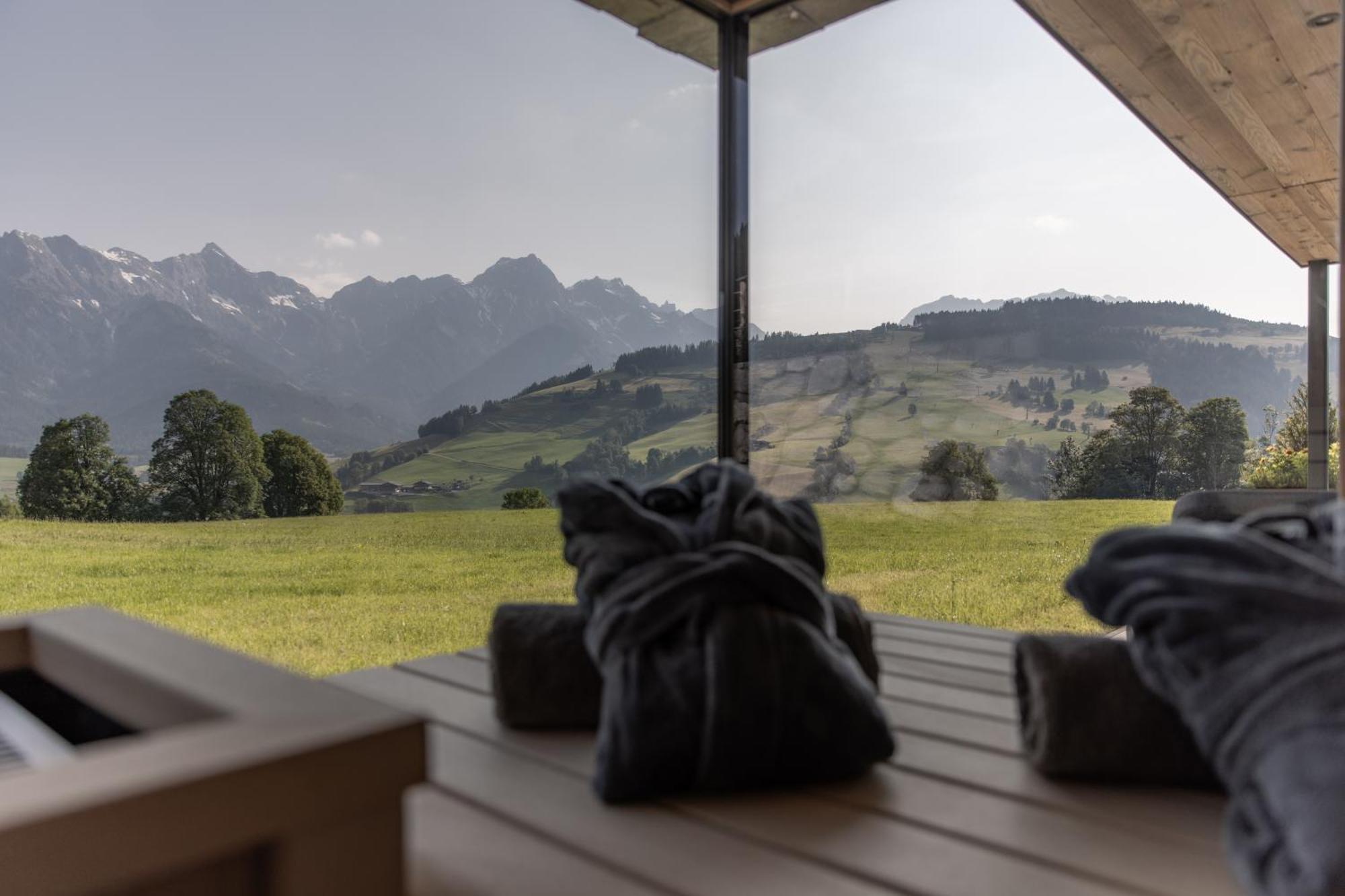 Biohof Ebengut Aparthotel Maria Alm am Steinernen Meer Eksteriør bilde