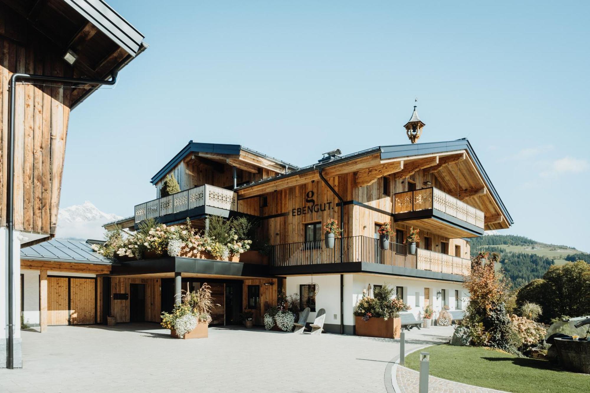 Biohof Ebengut Aparthotel Maria Alm am Steinernen Meer Eksteriør bilde
